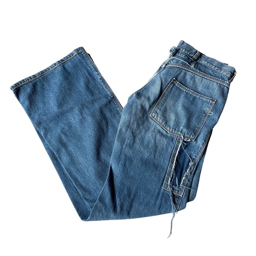 Diesel Y2K Ultra Low Rise Loose Flare Jeans | 2004 Era Vintage Archive denim 29